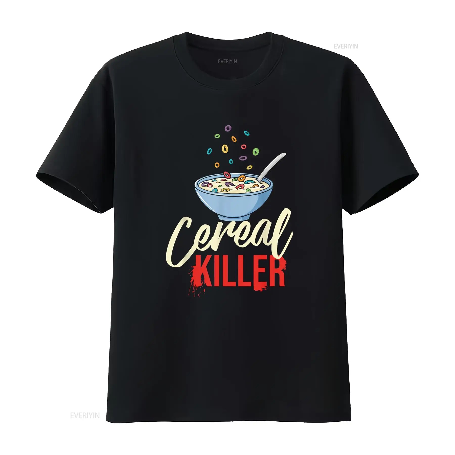 Vintage Fashion Jersey - Cereal Killer Bowl Box Colazione T