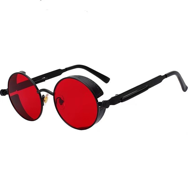 Vintage Outdoor Fashion - Occhiali da sole steampunk classici di