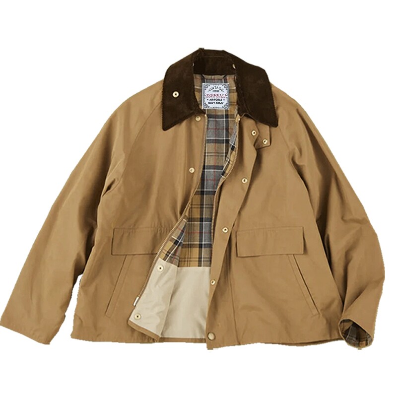 Vintage Windbreaker Nylon - Giacca da Caccia Giapponese Standard Resistente