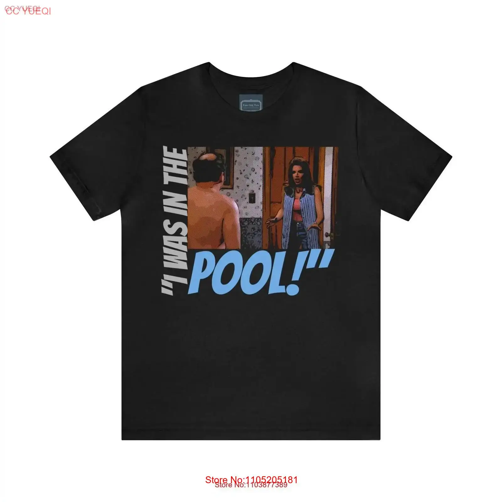 Vintage Fashion Quotes - T-shirt in jersey Programma televisivo Seinfeld