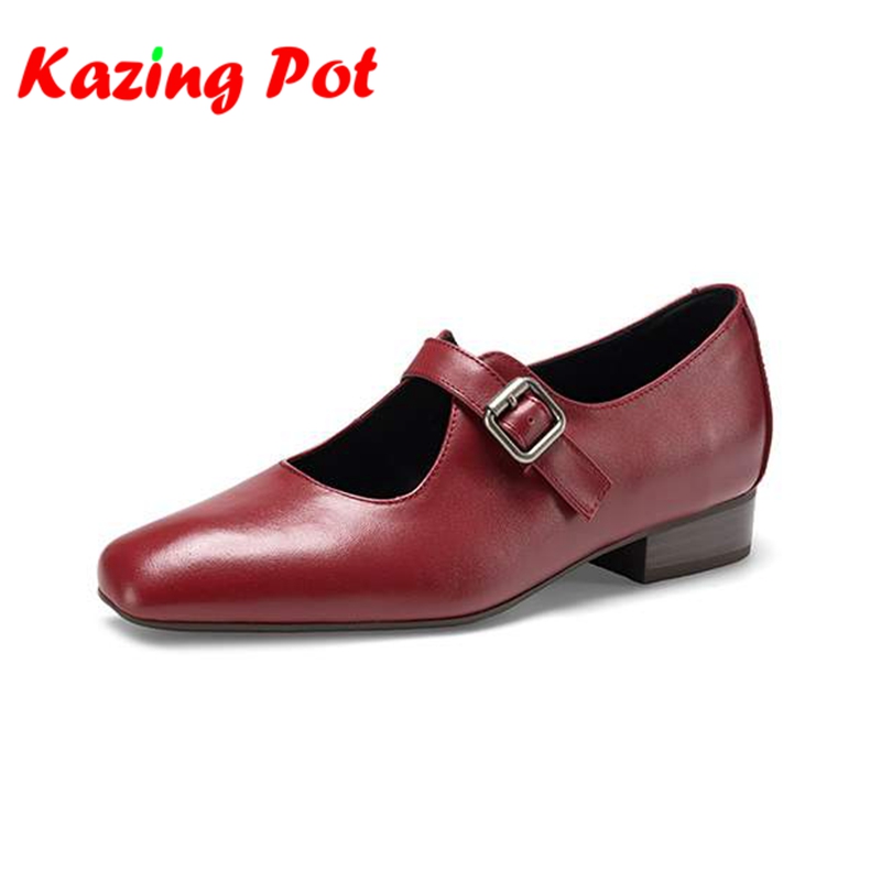 Vintage Fashion Dresses - Krazing Pot Scarpe con Tacco Basso
