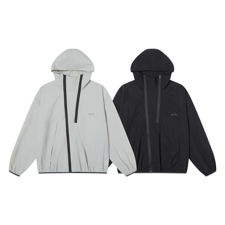 Vintage Windbreaker Nylon - Giacca a vento vintage con cappuccio