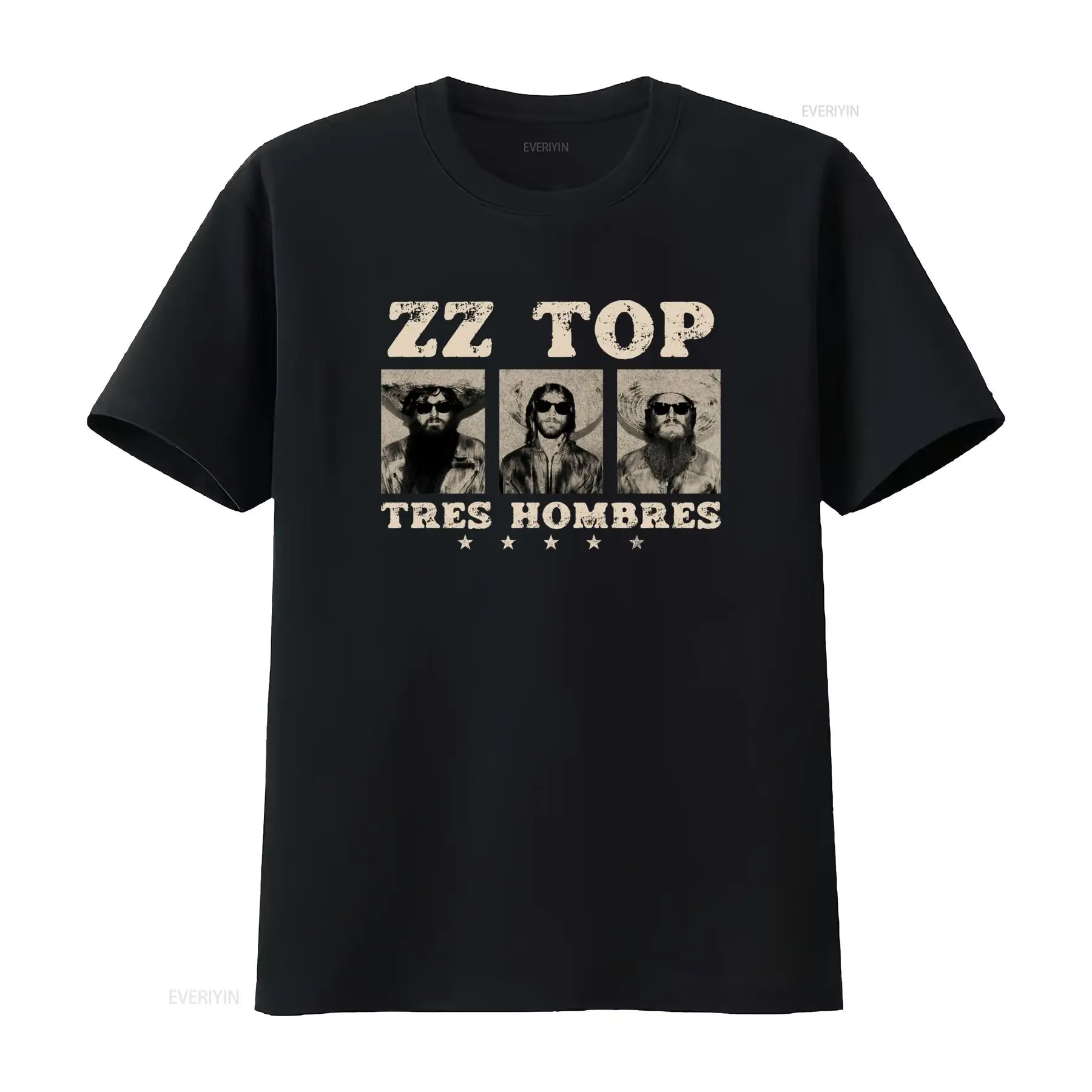 Vintage Fashion La - T-shirt vintage Tres Hombres ZZ Top