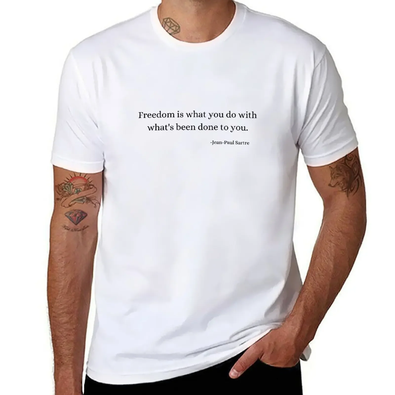 Vintage Fashion Quotes - Citazioni della filosofia della storia: Jean-Paul