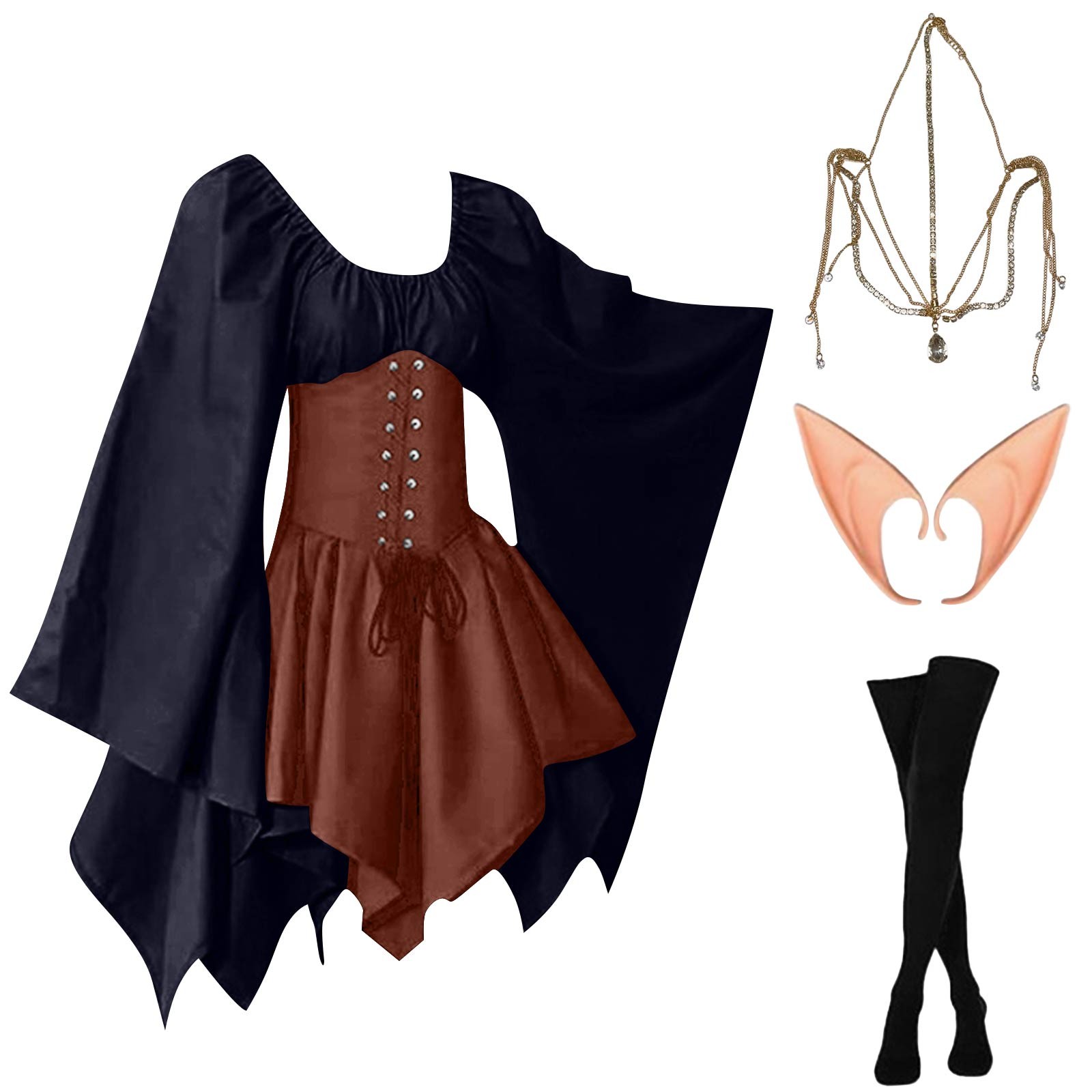 Halloween Cosplay Palazzo Vict - Vintage Fashion Dresses recensione e prezzo