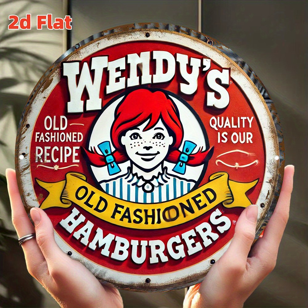 Targa Rotonda Vintage Wendy's  - Vintage Fashion Hamburg recensione e prezzo