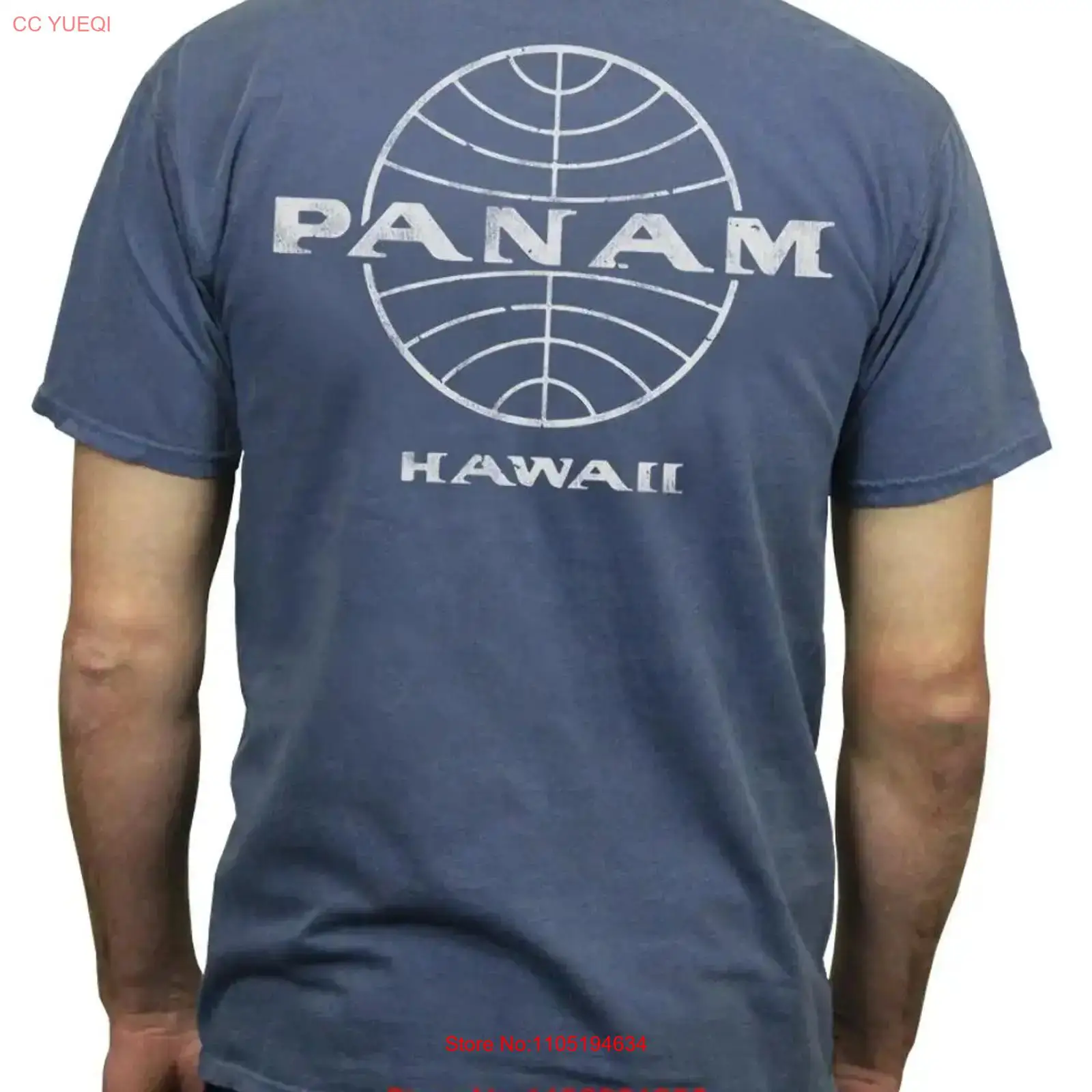 Pan Am Globe T Shirt vintage l - Vintage Fashion Jersey recensione e prezzo