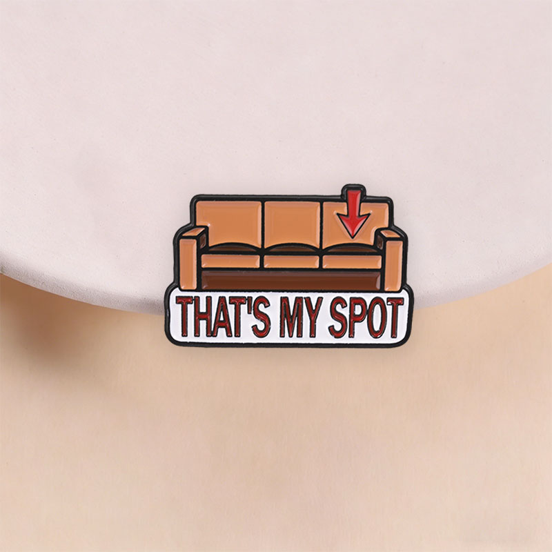 That's My Spot Spilla in smalt - Vintage Fashion Quotes recensione e prezzo