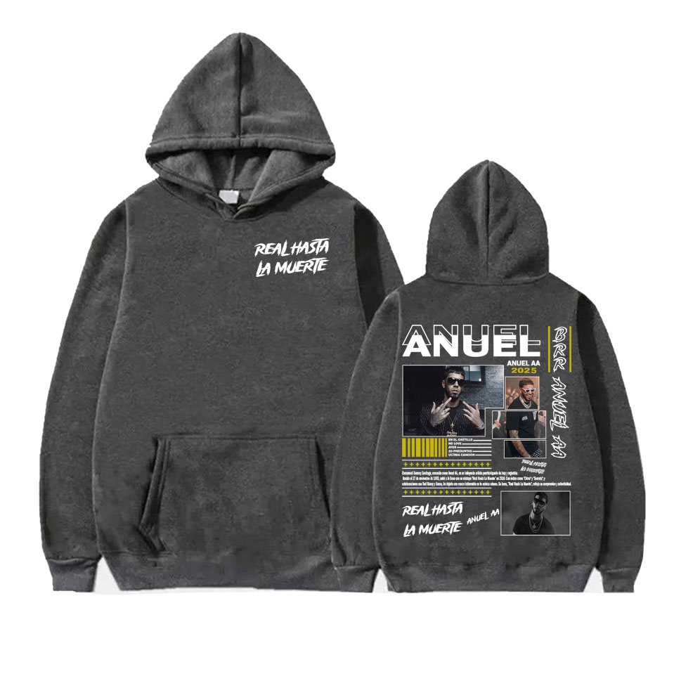 Anuel AA Real Hasta La Muerte  - Vintage Fashion La recensione e prezzo