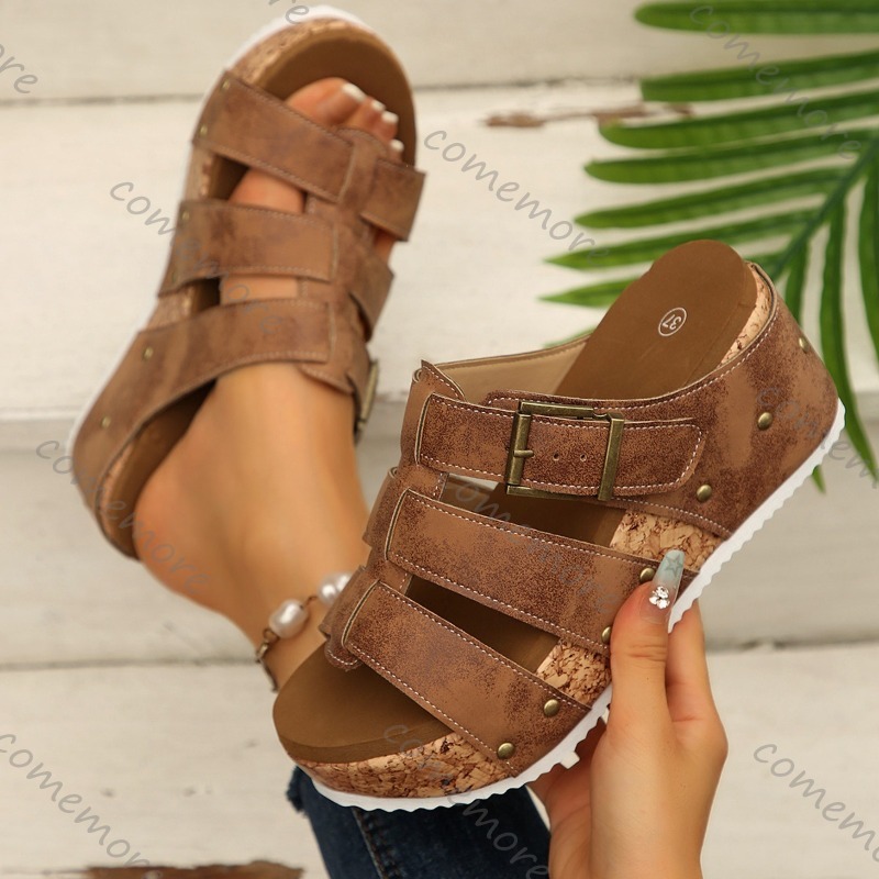 Sandali con zeppa vintage con  - Vintage Outdoor Fashion recensione e prezzo