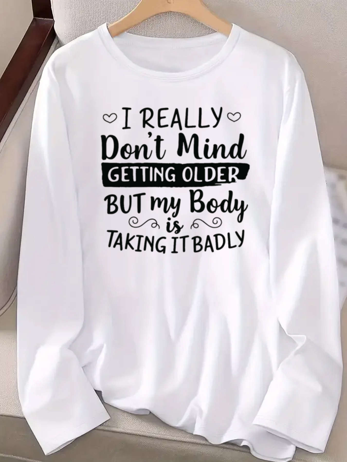 T-shirt a maniche lunghe con c - Vintage Fashion Quotes recensione e prezzo