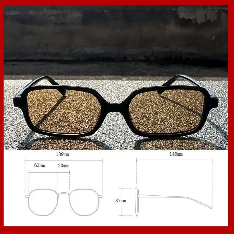 Nuovi Occhiali da Sole Rettang - Vintage Fashion Enthusiasts recensione e prezzo